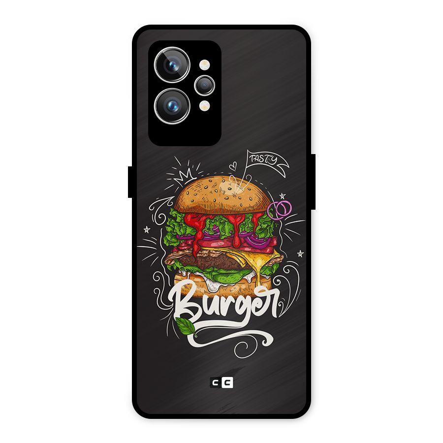 Burger Lover Metal Back Case for Realme GT2 Pro