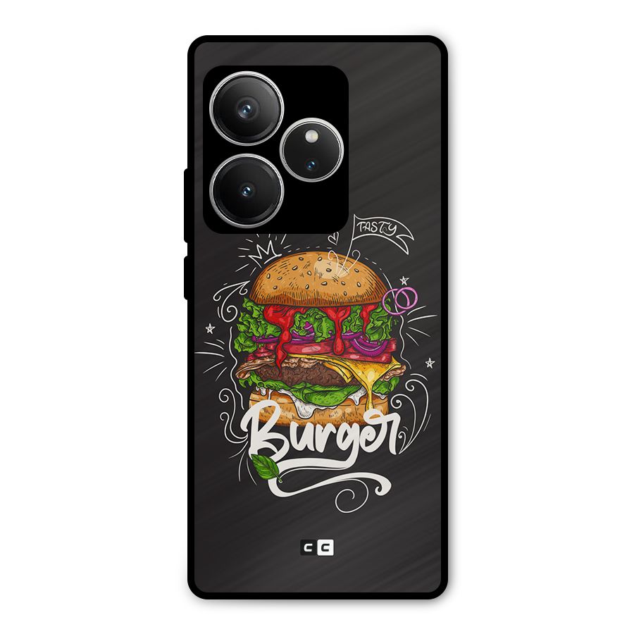 Burger Lover Metal Back Case for Realme GT 6