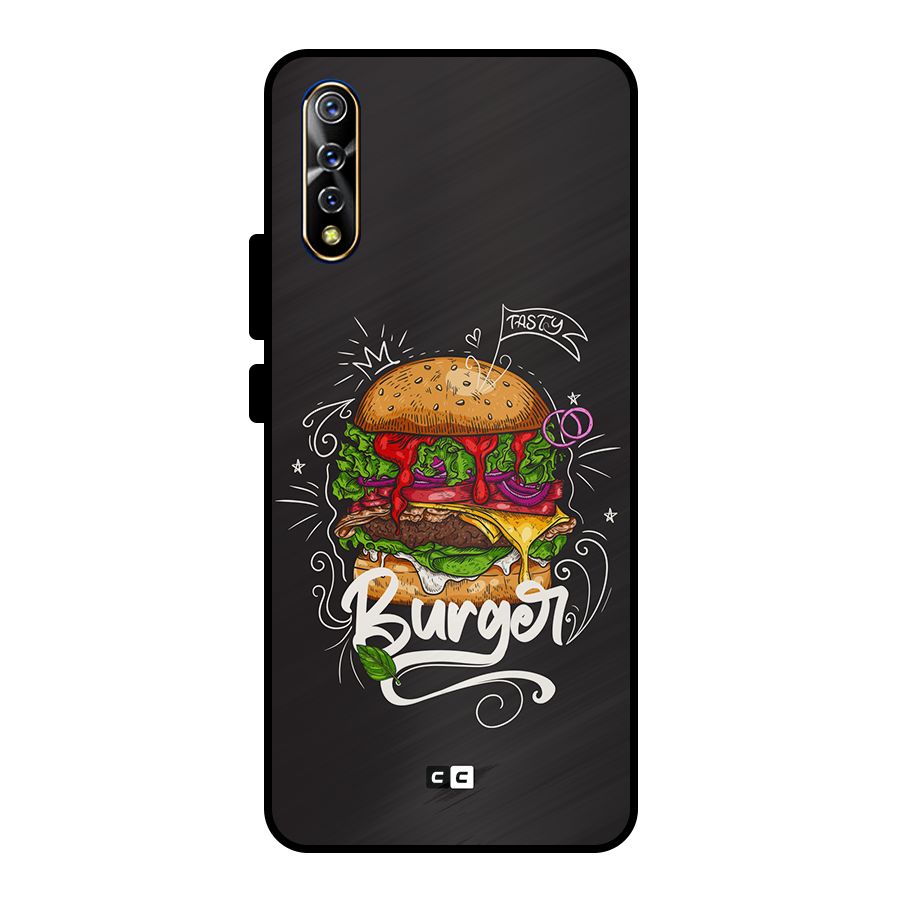 Burger Lover Metal Back Case for Vivo S1