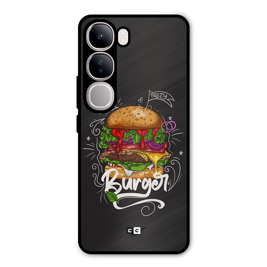 Burger Lover Metal Back Case for Vivo Y300
