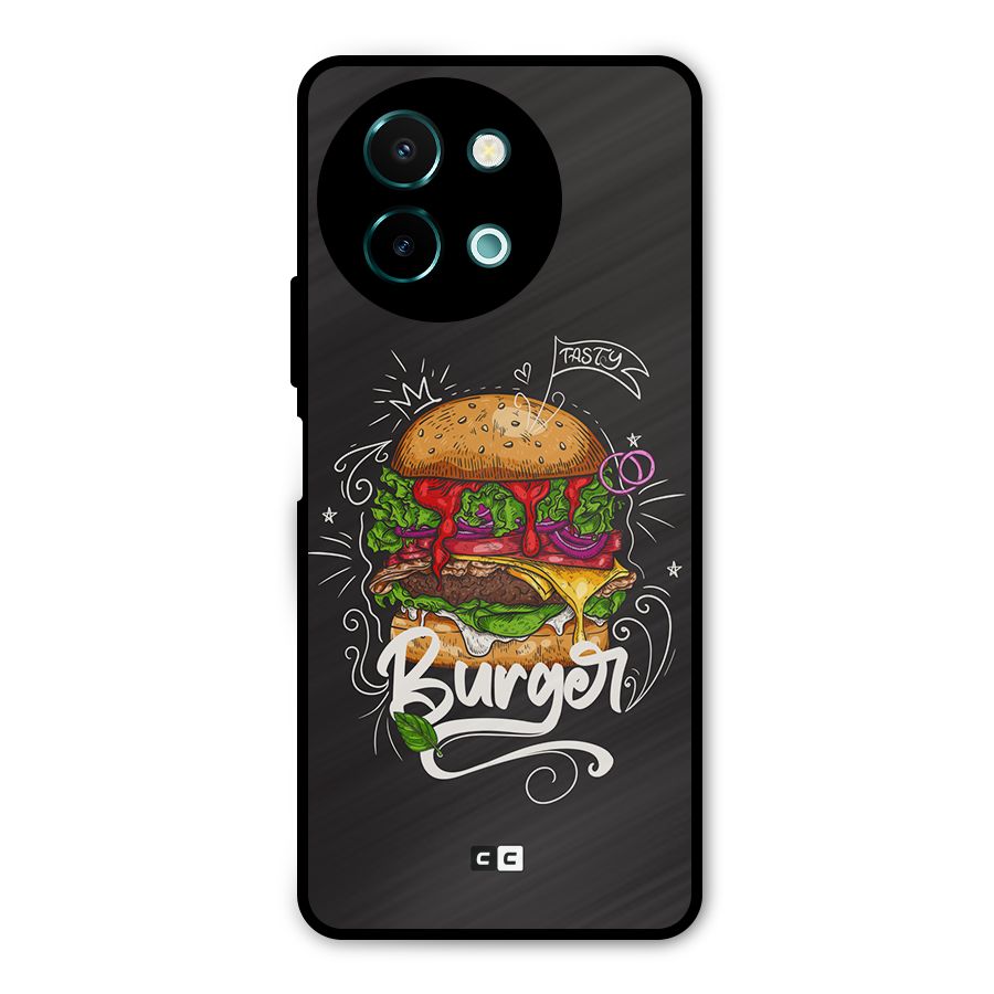 Burger Lover Metal Back Case for Vivo Y58