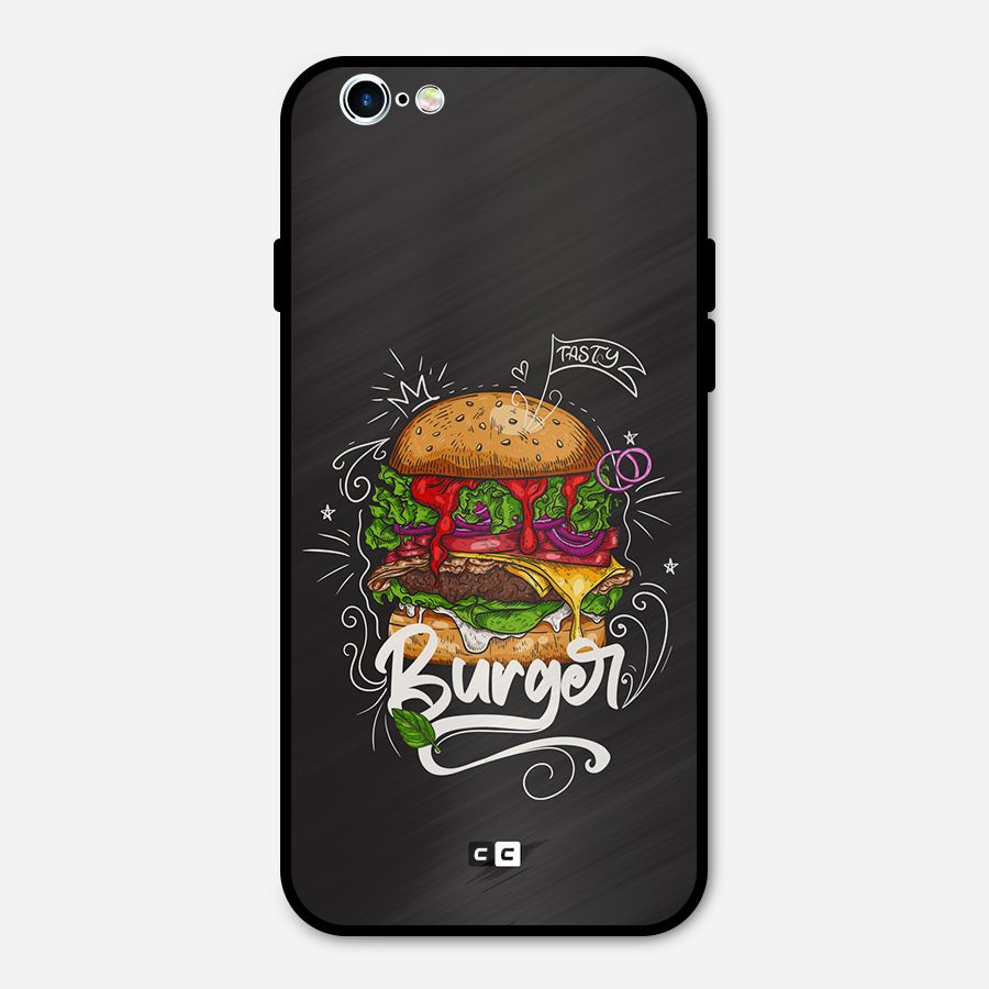 Burger Lover Metal Back Case for iPhone 6 6s