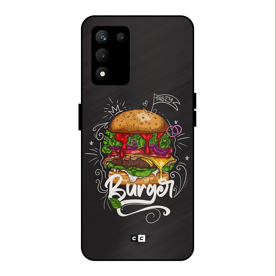 Burger Lover Metal Back Case for realme 9 5G SE
