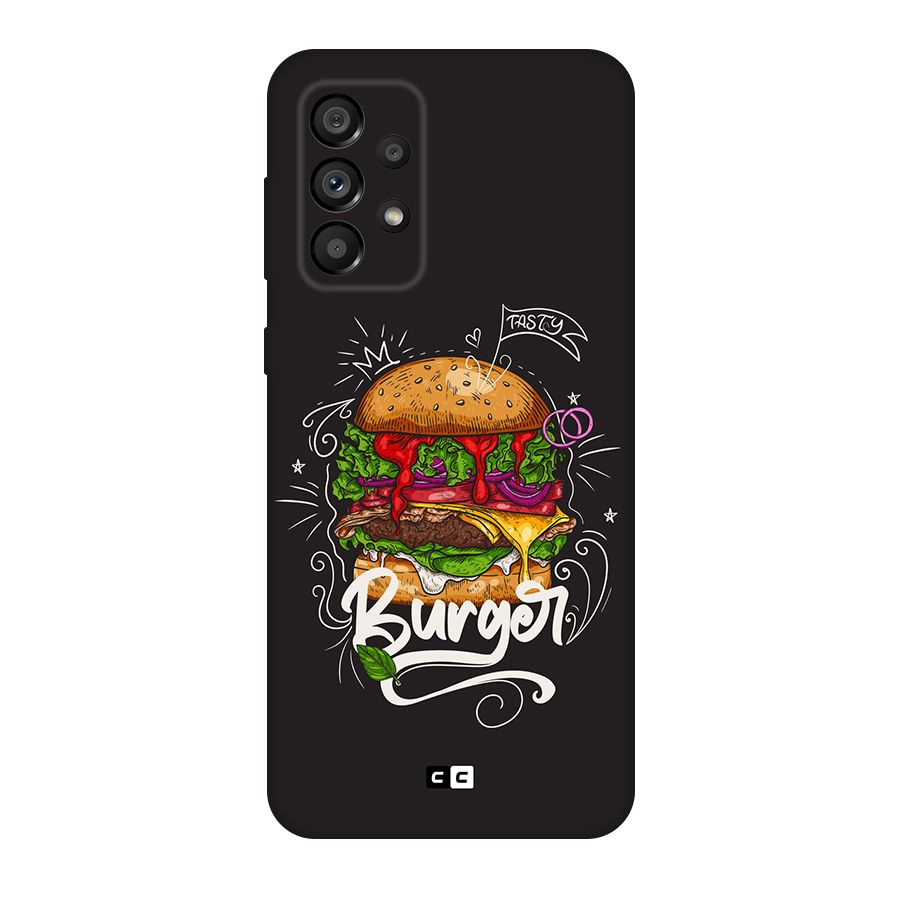 Burger Lover Original Polycarbonate Back Case for Galaxy A73 5G