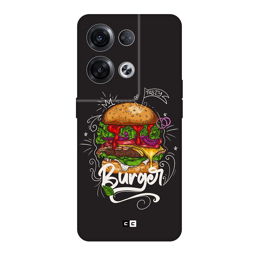 Burger Lover Original Polycarbonate Back Case for Oppo Reno8 Pro 5G
