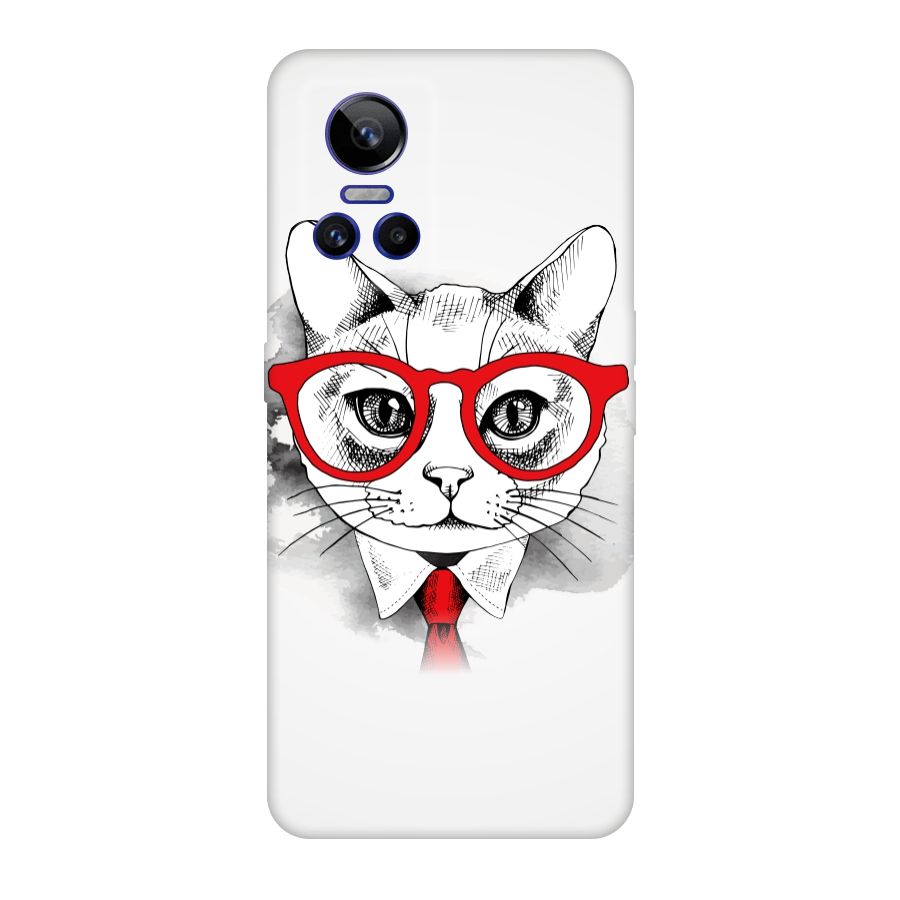 Business Cat Original Polycarbonate Back Case for Realme GT Neo 3