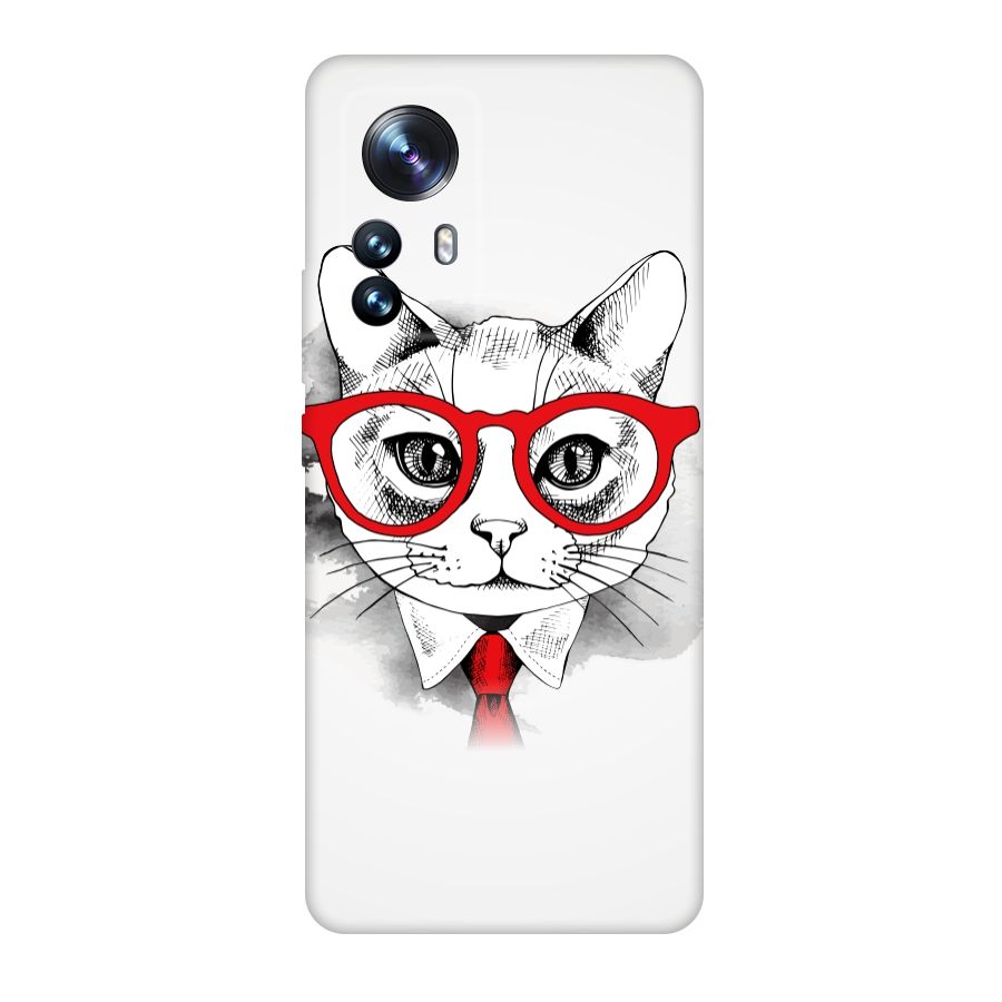 Business Cat Original Polycarbonate Back Case for Xiaomi 12 Pro