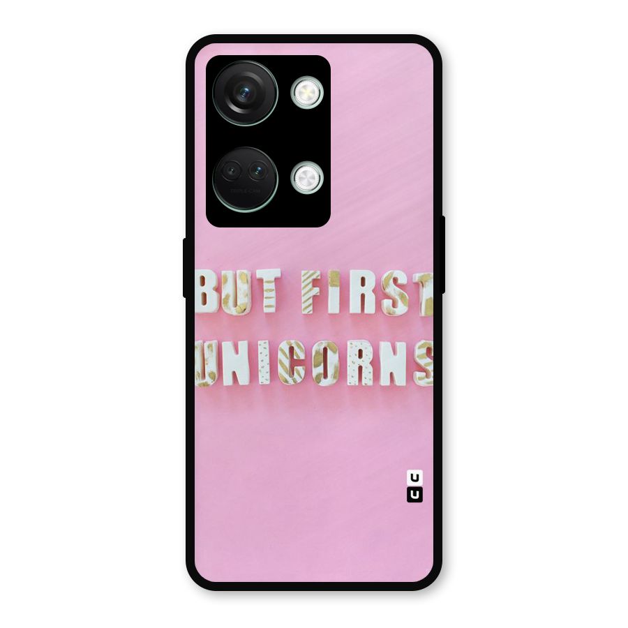 But First Unicorns Metal Back Case for OnePlus Nord 3