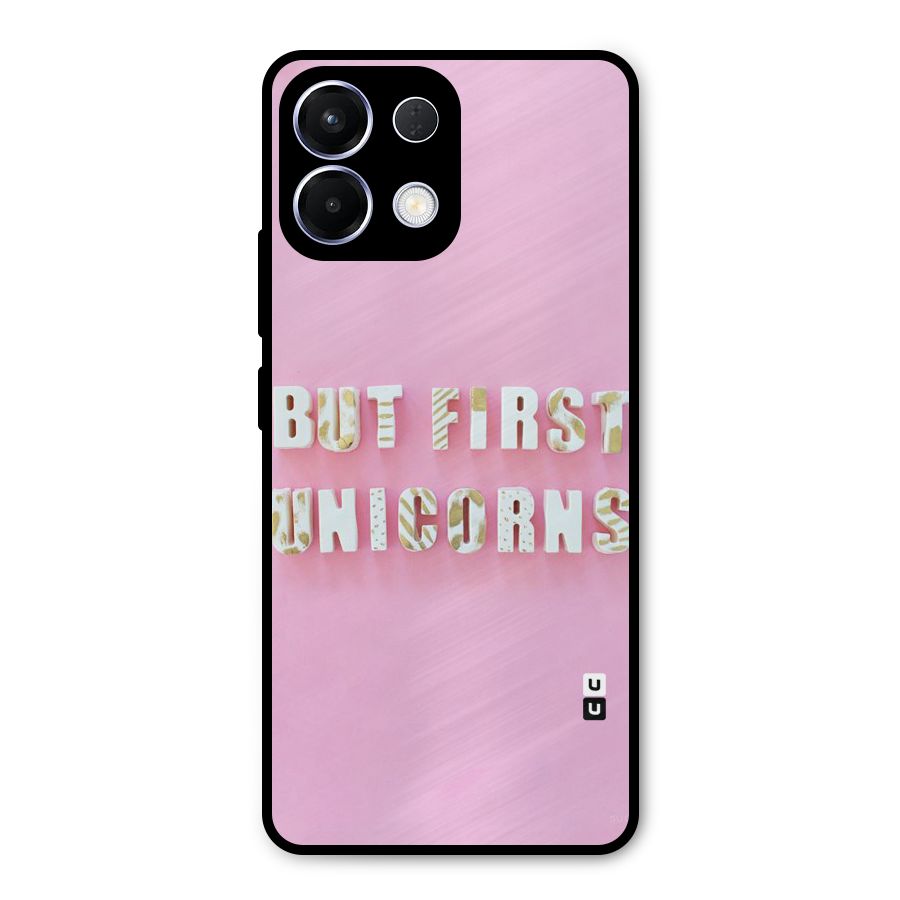 But First Unicorns Metal Back Case for Oppo K13