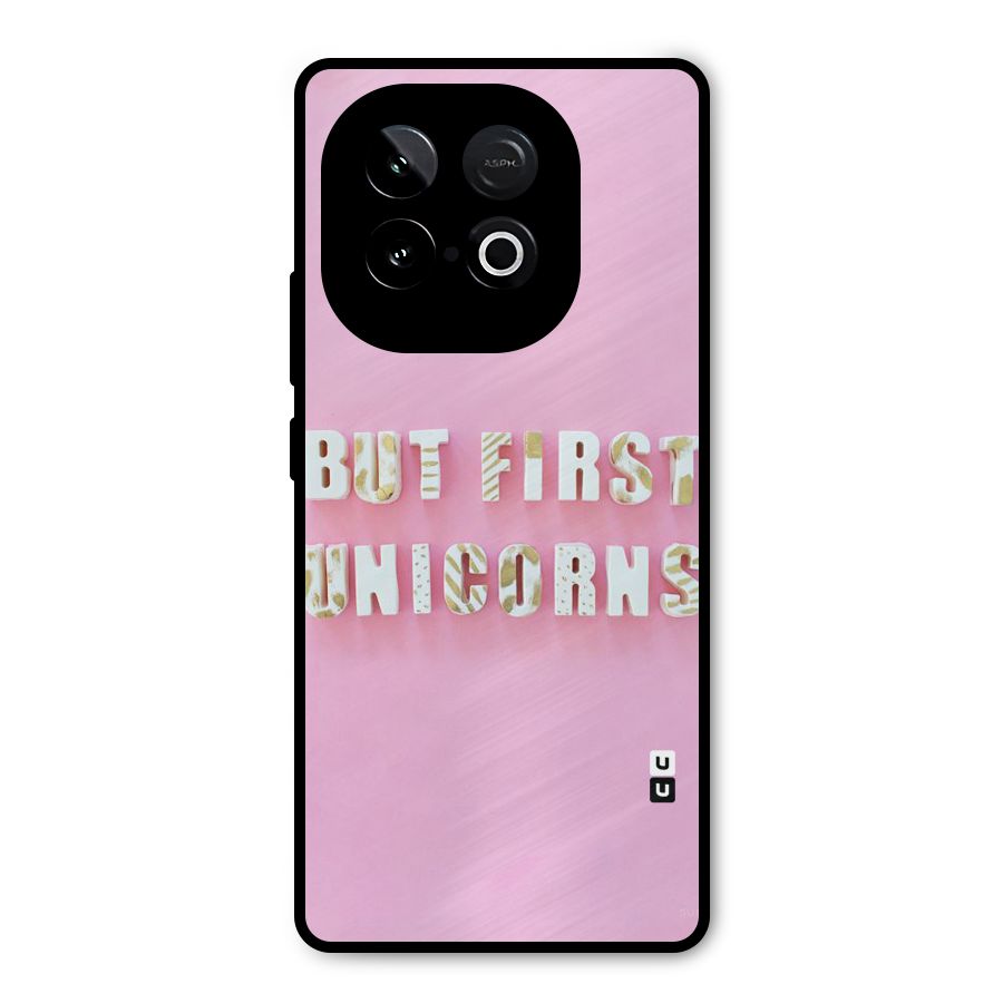 But First Unicorns Metal Back Case for iQOO Neo 10