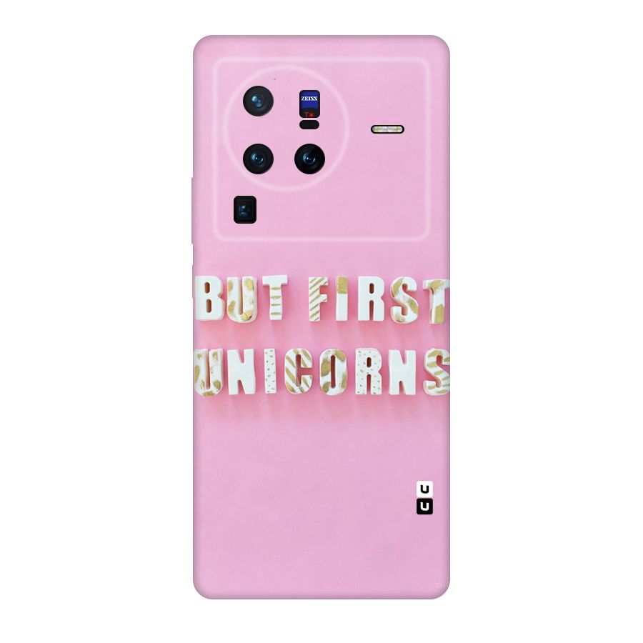 But First Unicorns Original Polycarbonate Back Case for Vivo X80