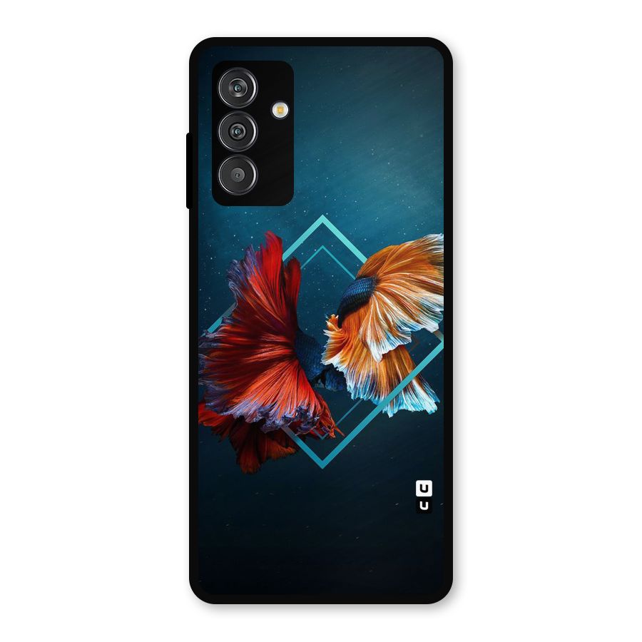 Butterfly Diamond Design Metal Back Case for Galaxy F13