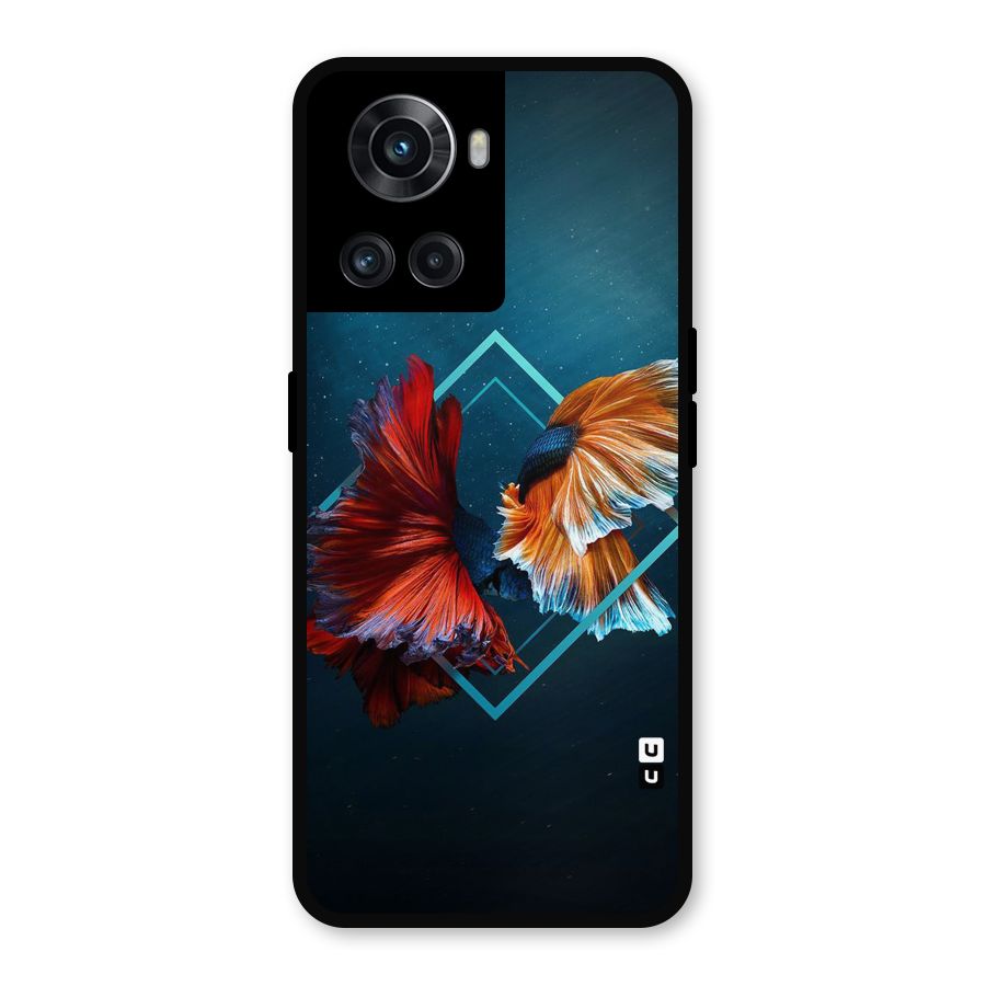 Butterfly Diamond Design Metal Back Case for OnePlus 10R
