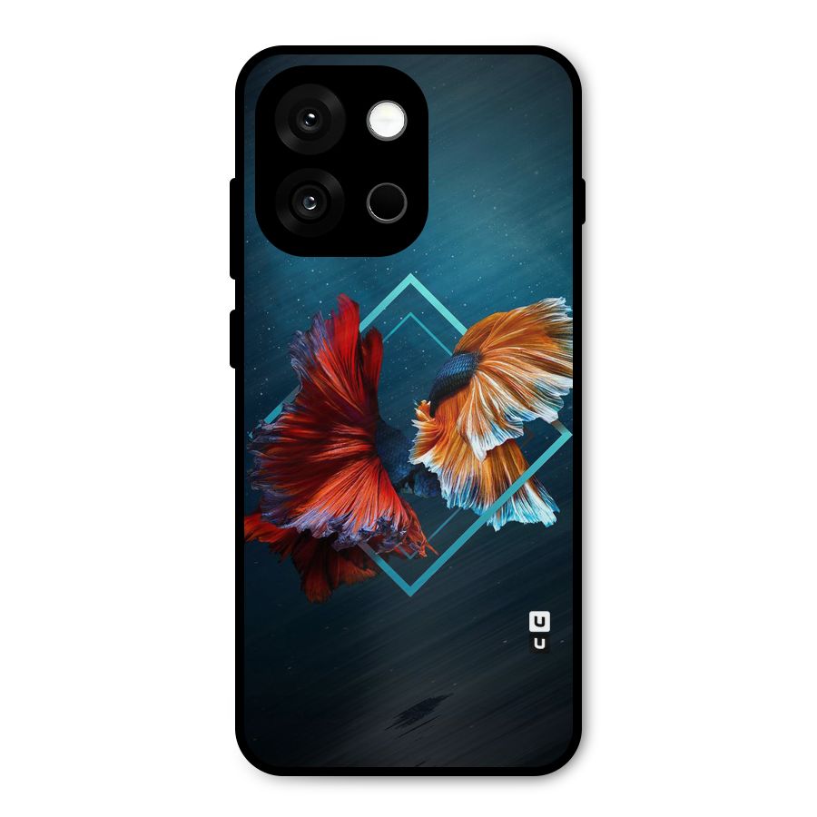 Butterfly Diamond Design Metal Back Case for OnePlus 13s