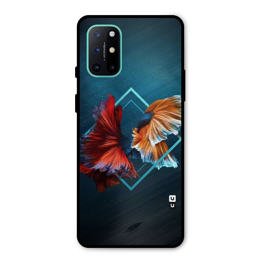 Butterfly Diamond Design Metal Back Case for OnePlus 8T