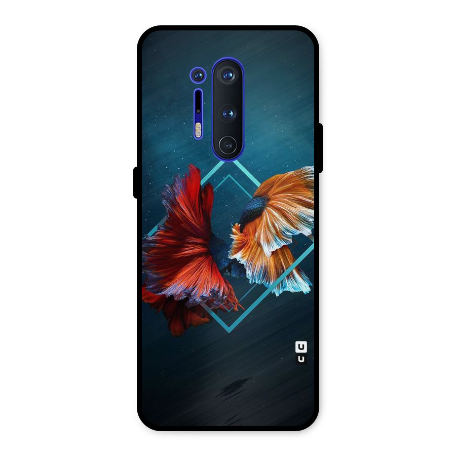 Butterfly Diamond Design Metal Back Case for OnePlus 8 Pro