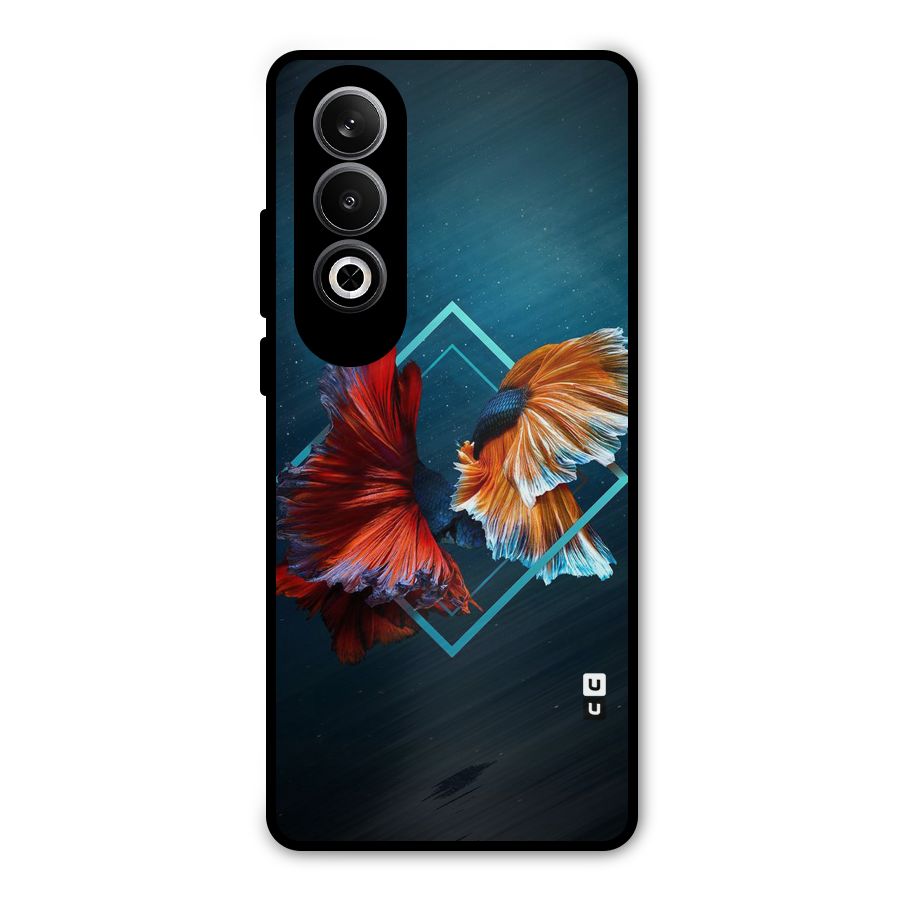 Butterfly Diamond Design Metal Back Case for OnePlus Nord CE4