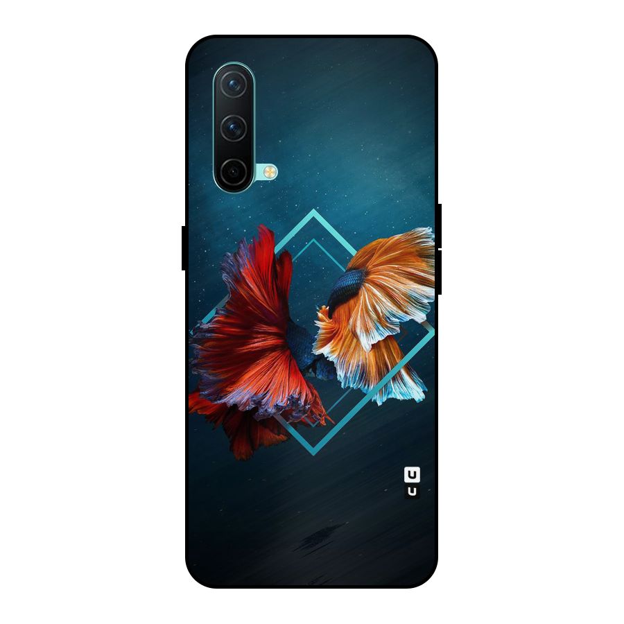 Butterfly Diamond Design Metal Back Case for OnePlus Nord CE 5G