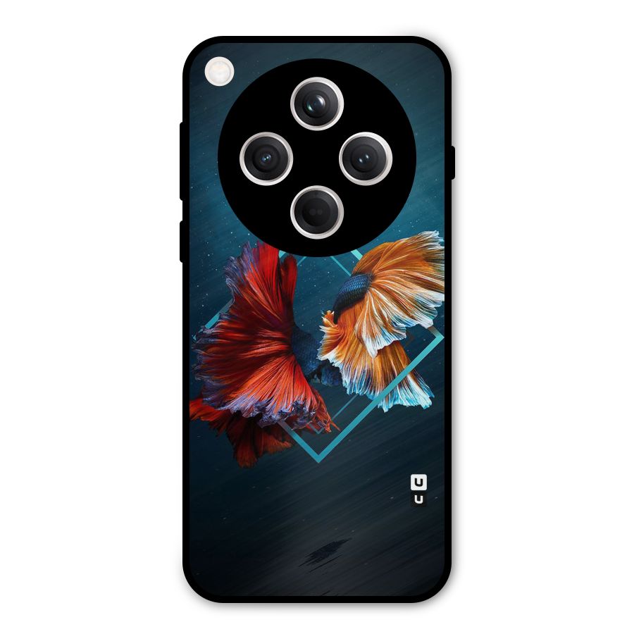 Butterfly Diamond Design Metal Back Case for Oppo Find X8