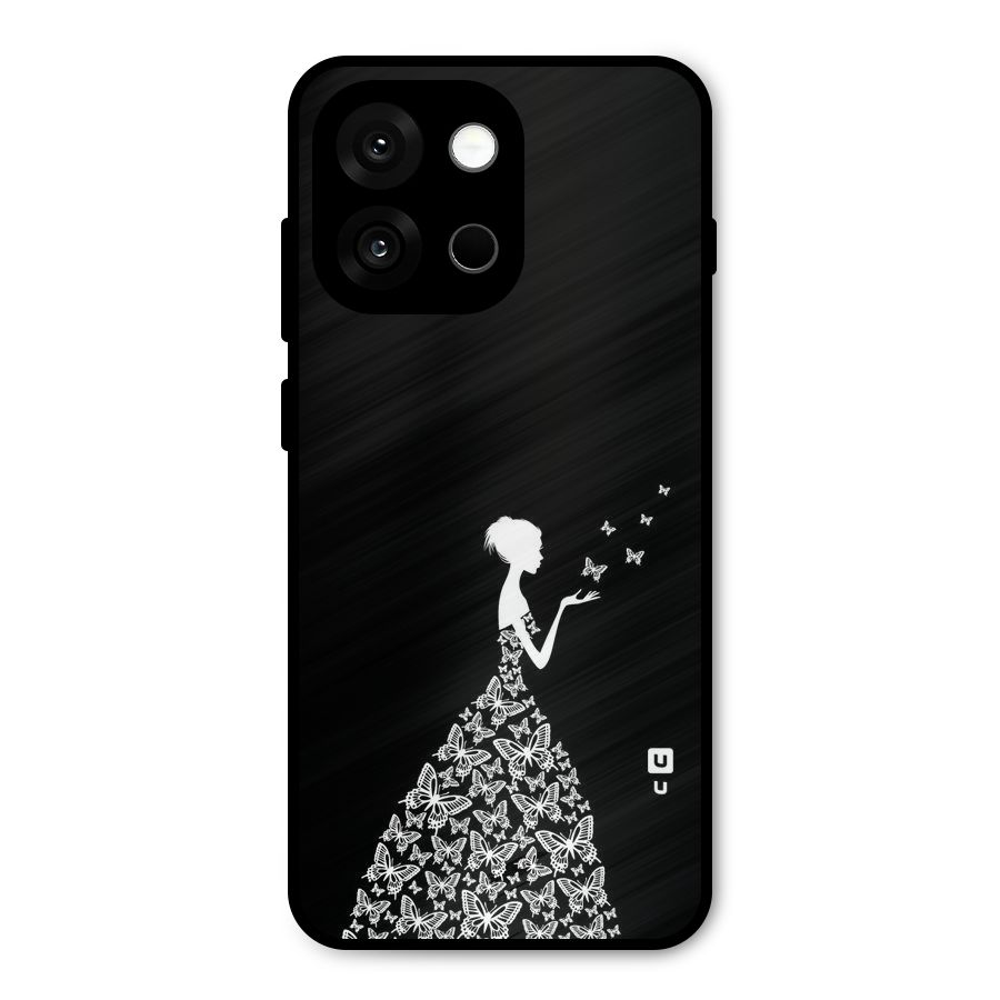 Butterfly Dress Metal Back Case for OnePlus 13s