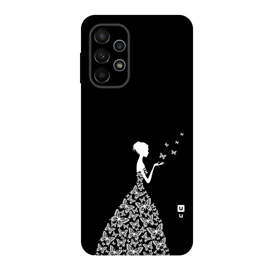 Butterfly Dress Original Polycarbonate Back Case for Galaxy A23