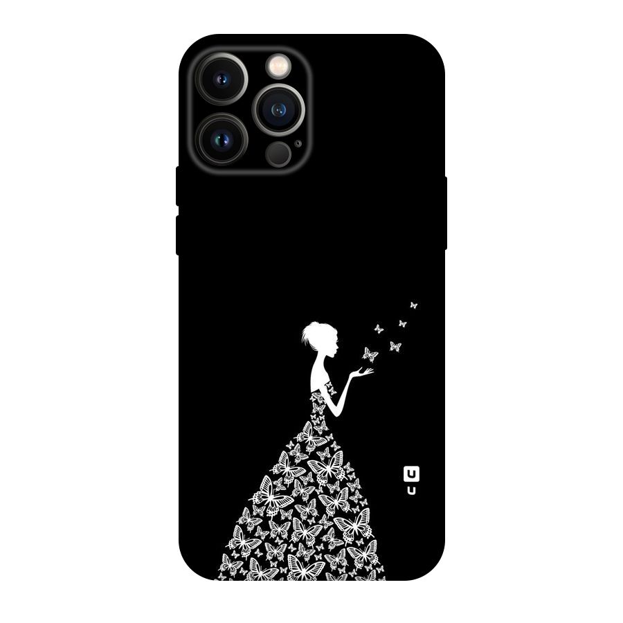 Butterfly Dress Original Polycarbonate Back Case for iPhone 13 Pro Max
