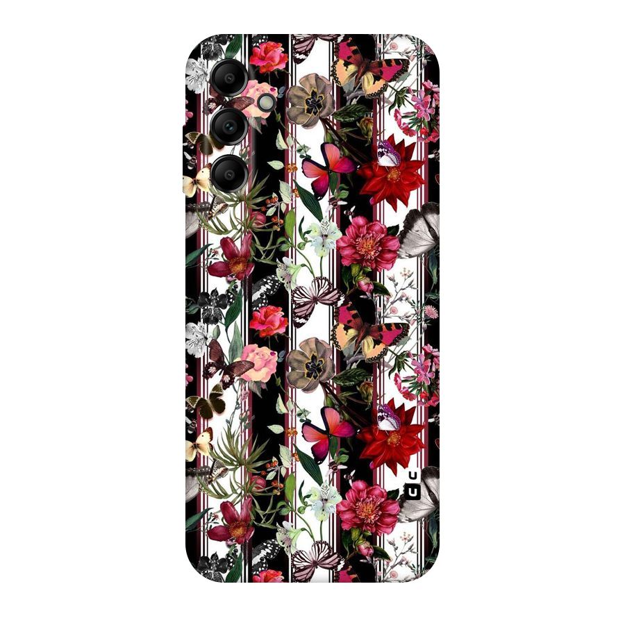 Butterfly Flowers Original Polycarbonate Back Case for Galaxy A14 5G