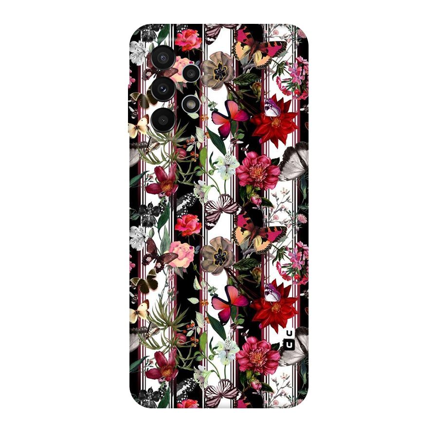 Butterfly Flowers Original Polycarbonate Back Case for Galaxy A23