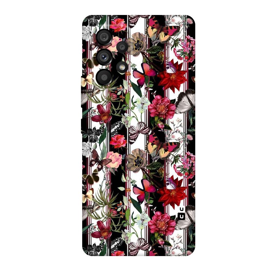 Butterfly Flowers Original Polycarbonate Back Case for Galaxy A53 5G