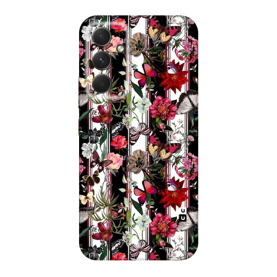 Butterfly Flowers Original Polycarbonate Back Case for Galaxy A54