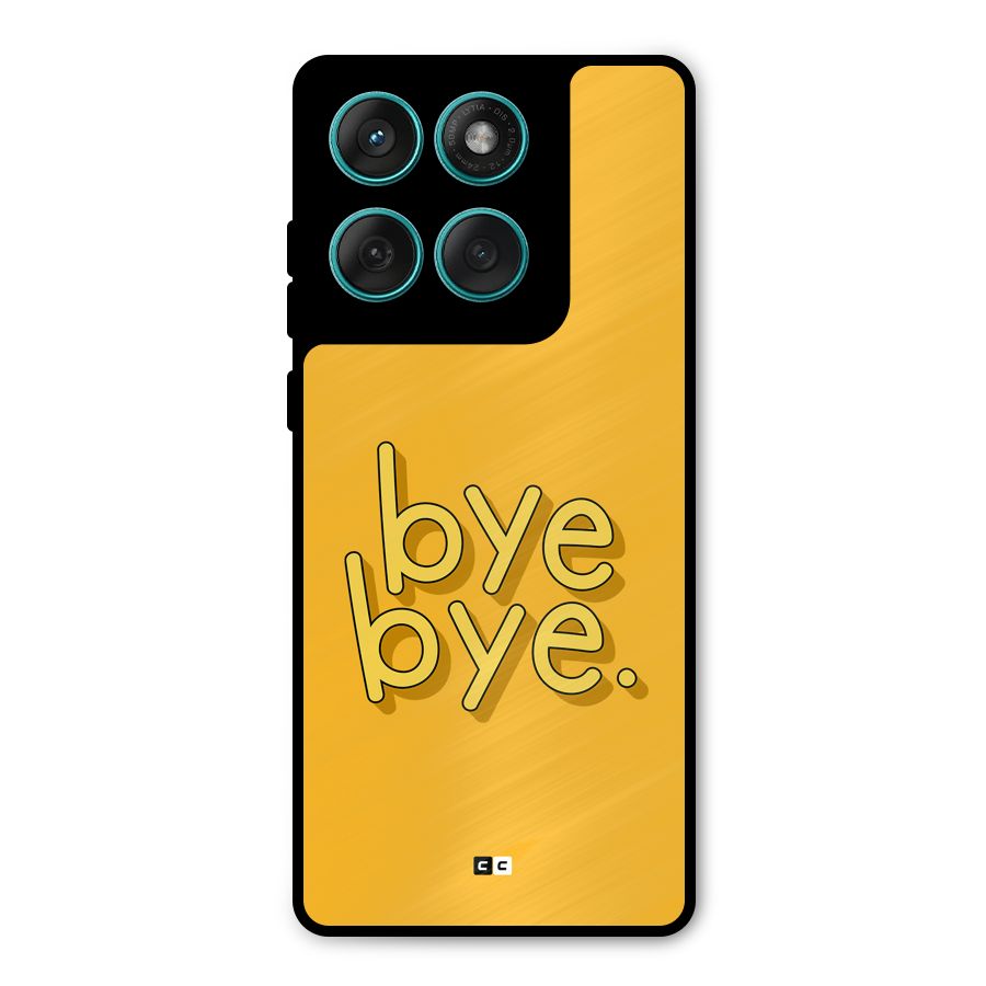 Bye Bye Metal Back Case for Motorola Edge 60