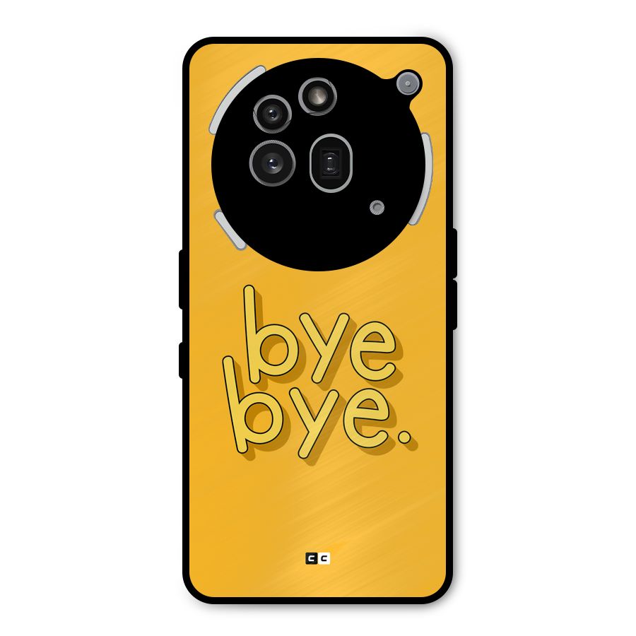 Bye Bye Metal Back Case for Nothing Phone 3a Pro