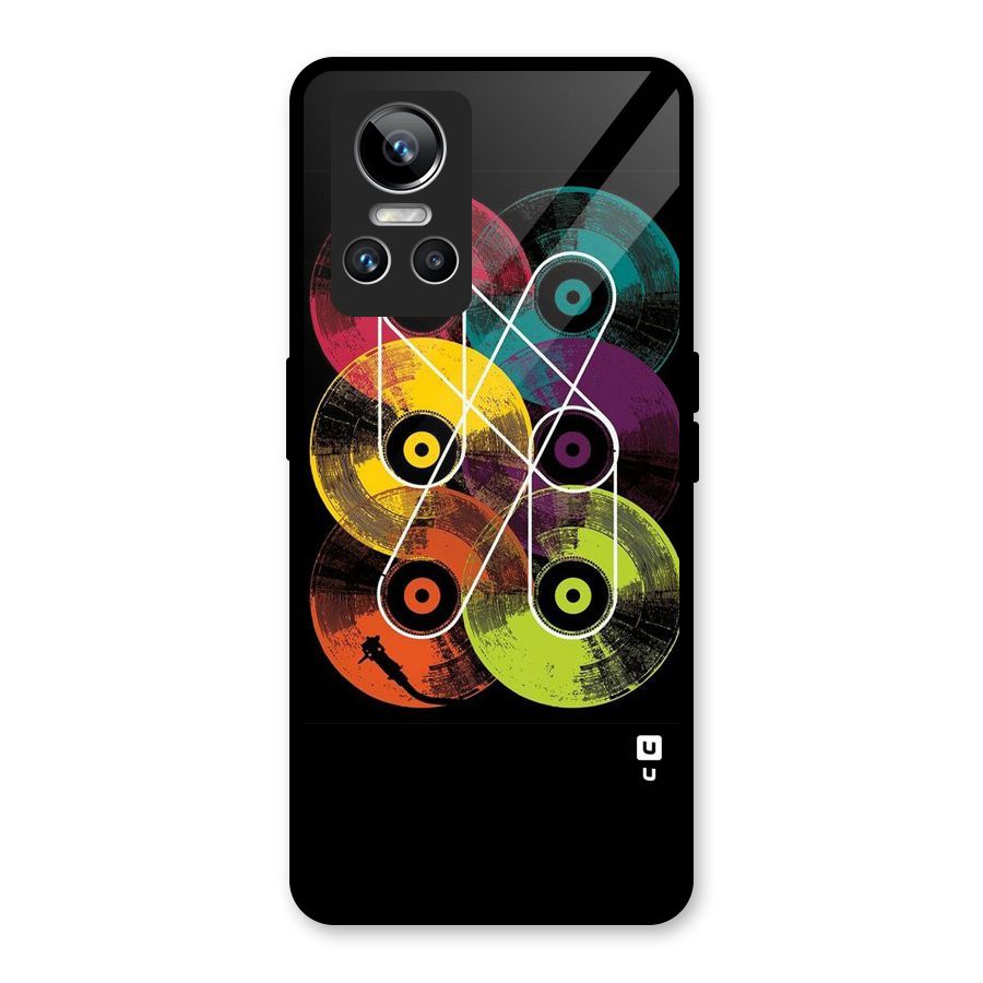 CD Tapes Glass Back Case for Realme GT Neo 3