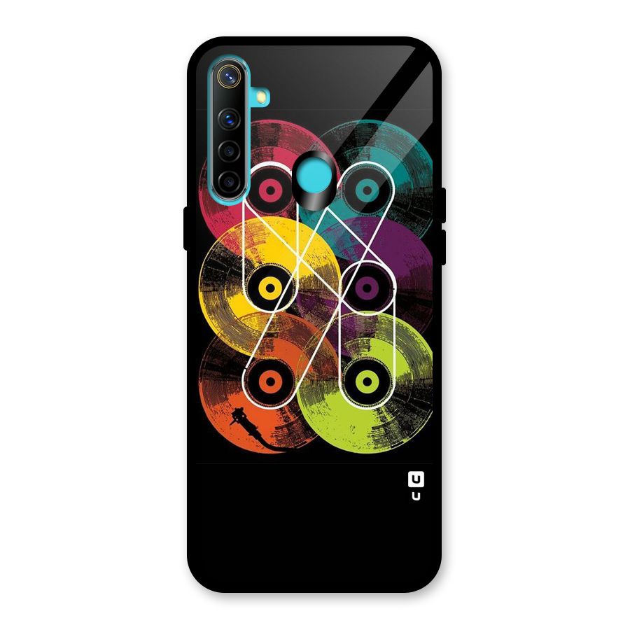 CD Tapes Glass Back Case for Realme Narzo 10
