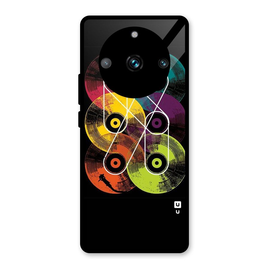 CD Tapes Glass Back Case for Realme Narzo 60 Pro