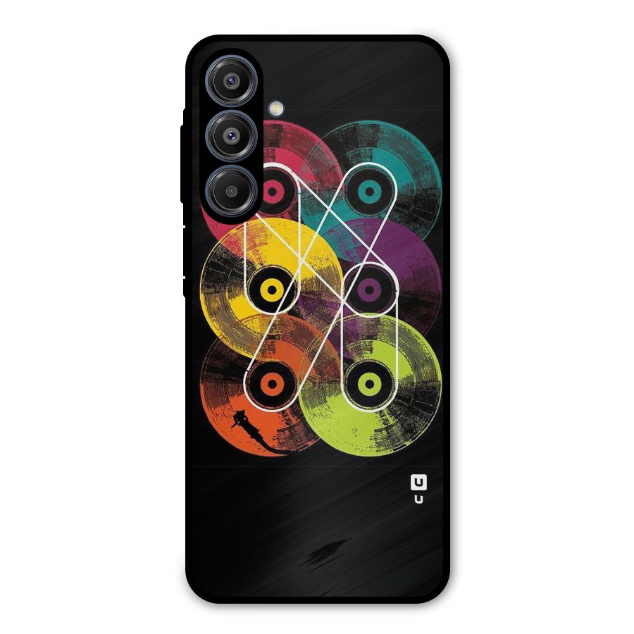 CD Tapes Metal Back Case for Galaxy A16 5G