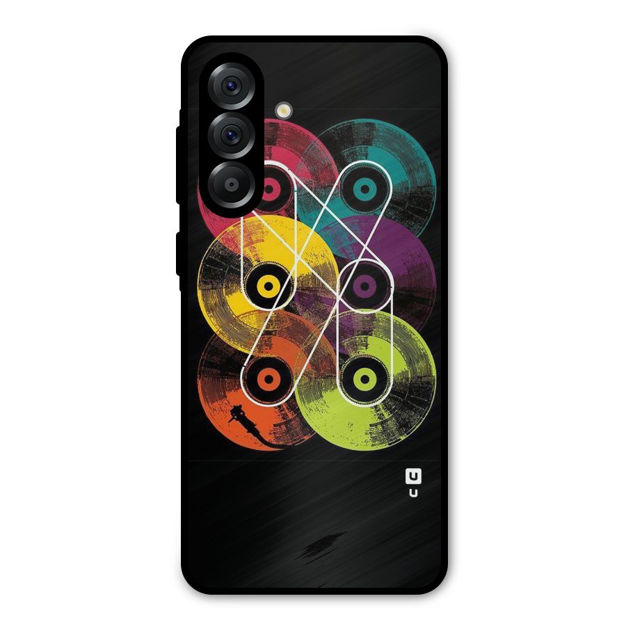 CD Tapes Metal Back Case for Galaxy A56