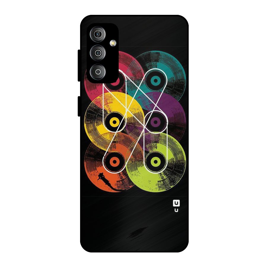 CD Tapes Metal Back Case for Galaxy F23