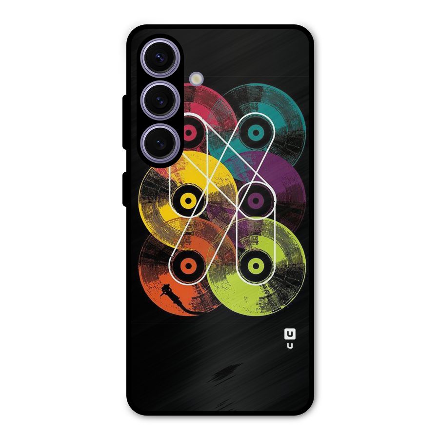 CD Tapes Metal Back Case for Galaxy S24