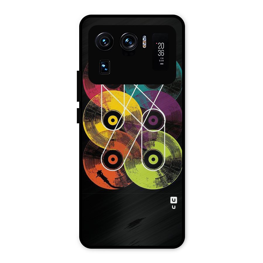 CD Tapes Metal Back Case for Mi 11 Ultra