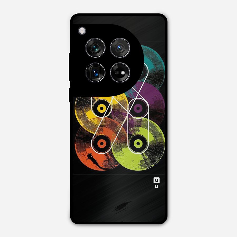 CD Tapes Metal Back Case for OnePlus 12