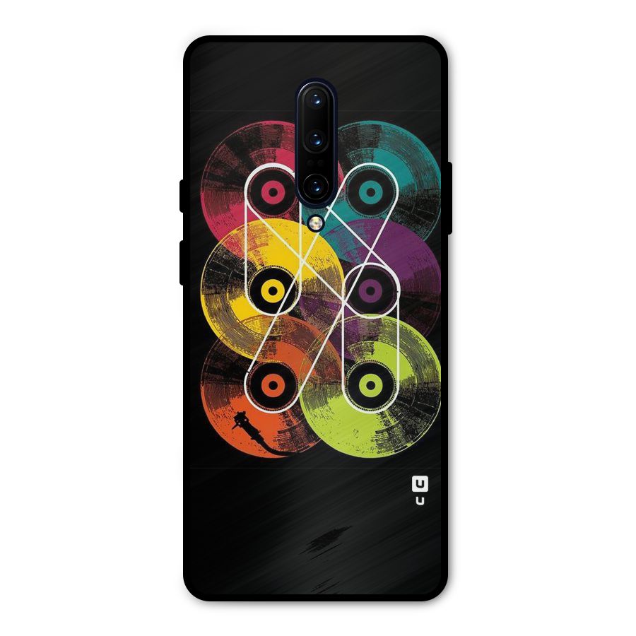 CD Tapes Metal Back Case for OnePlus 7 Pro