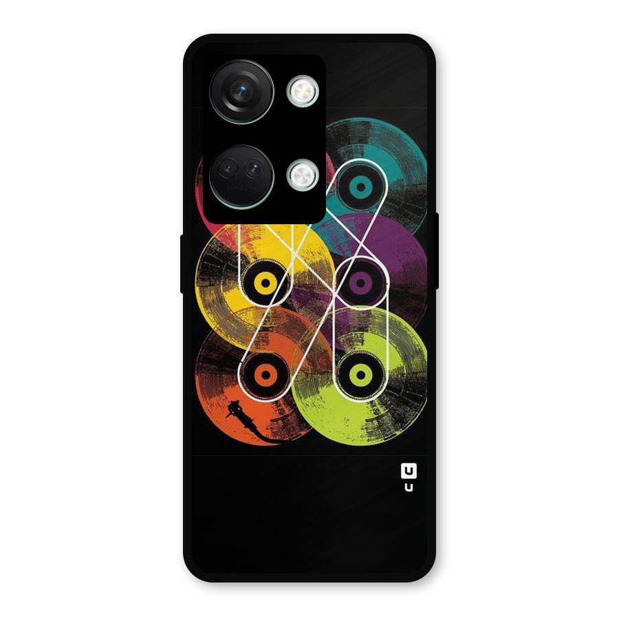 CD Tapes Metal Back Case for OnePlus Nord 3