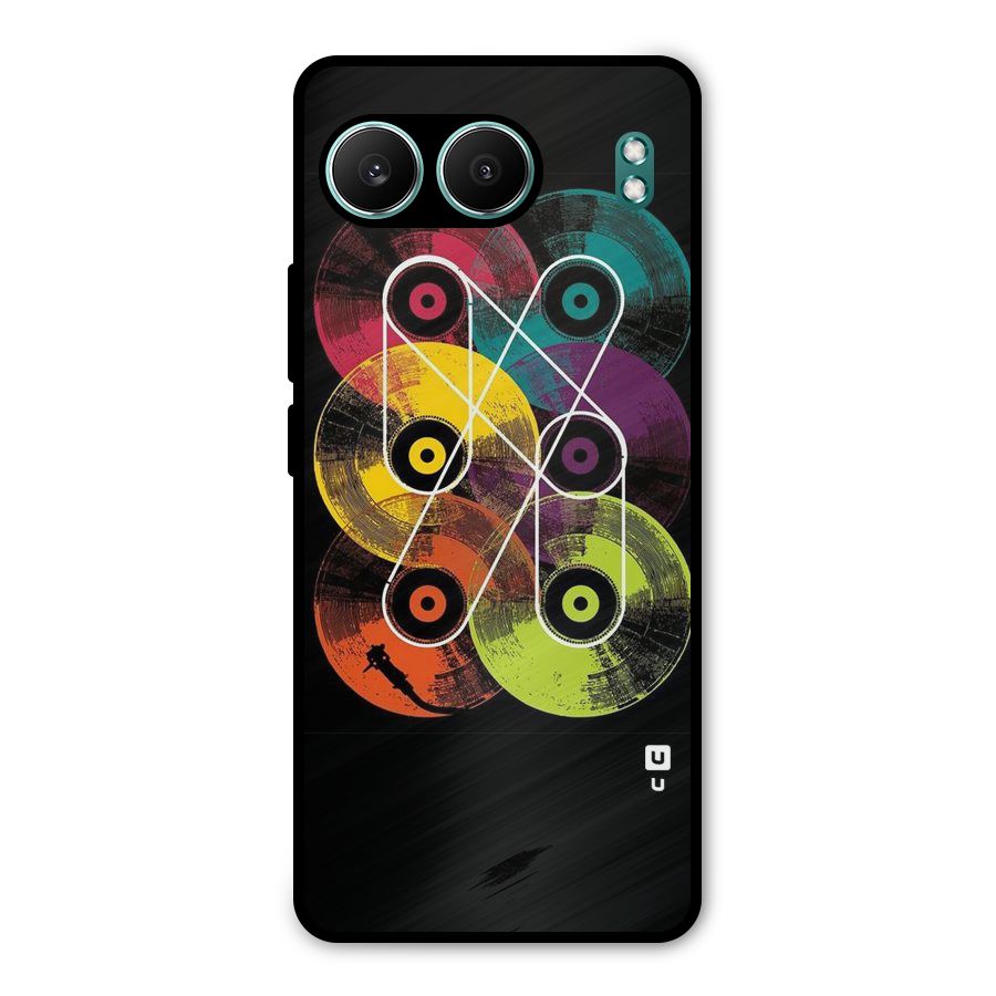 CD Tapes Metal Back Case for OnePlus Nord 4