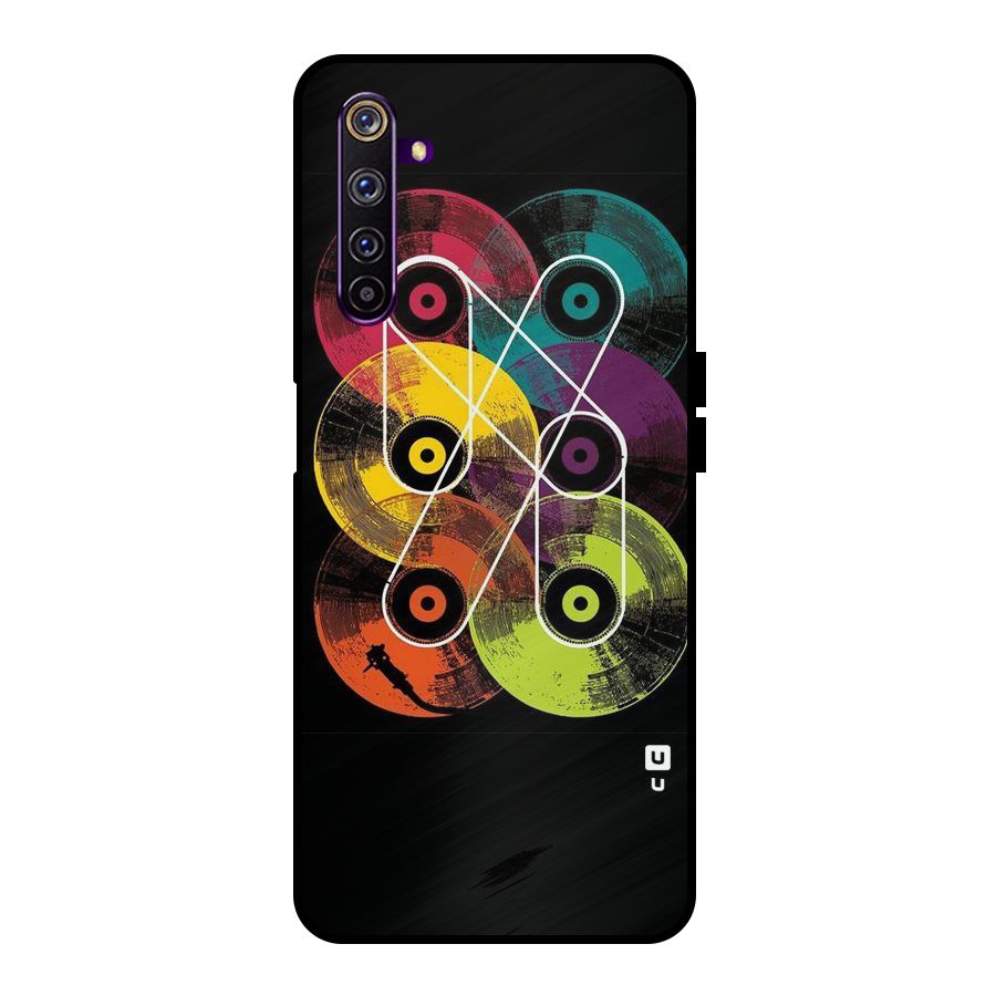 CD Tapes Metal Back Case for Realme 6 Pro