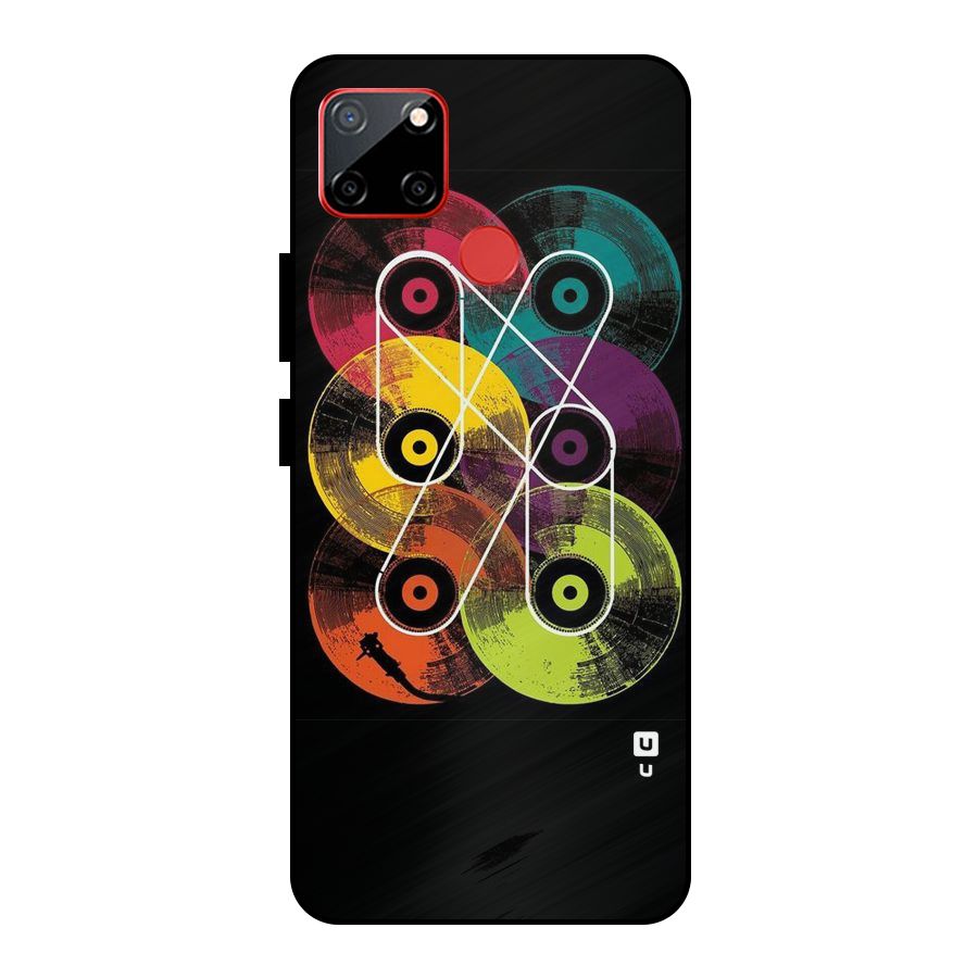 CD Tapes Metal Back Case for Realme C12