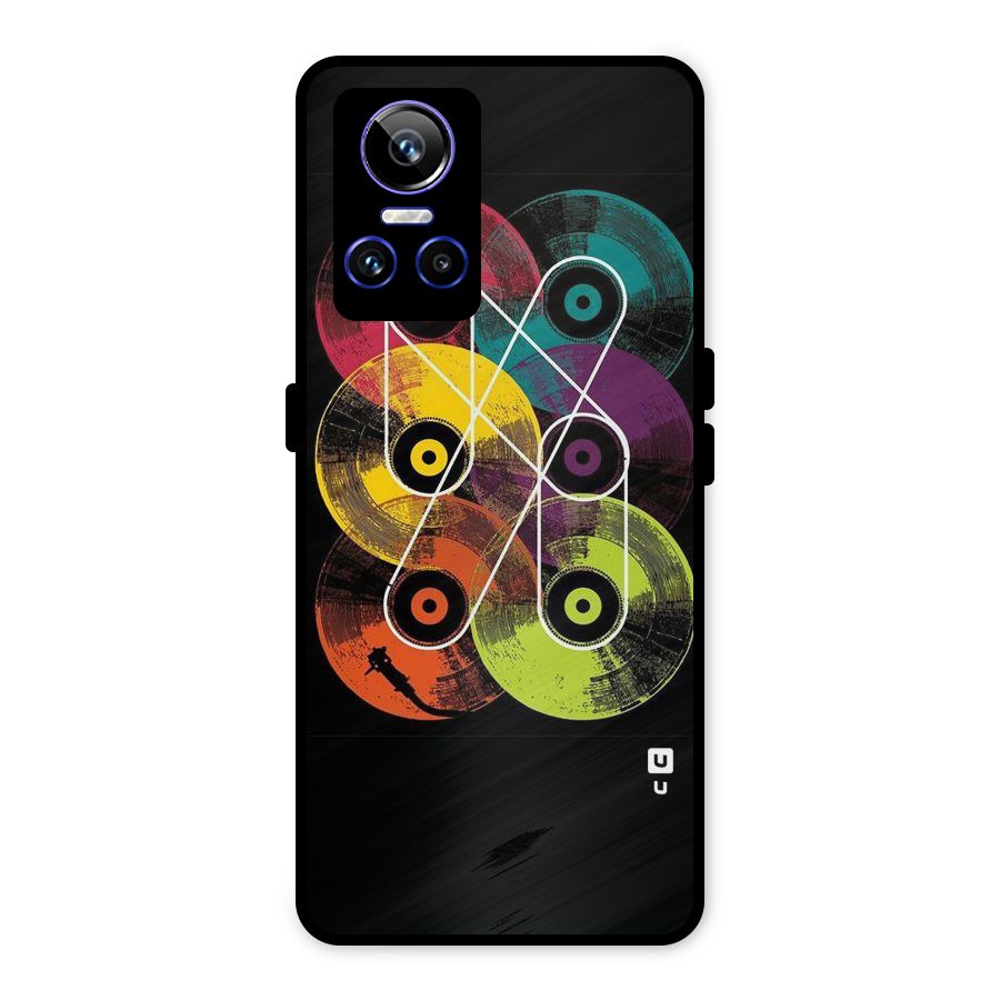 CD Tapes Metal Back Case for Realme GT Neo 3