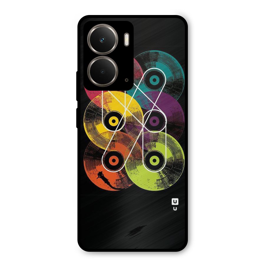 CD Tapes Metal Back Case for Realme P3