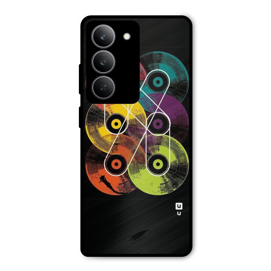 CD Tapes Metal Back Case for Realme P3x