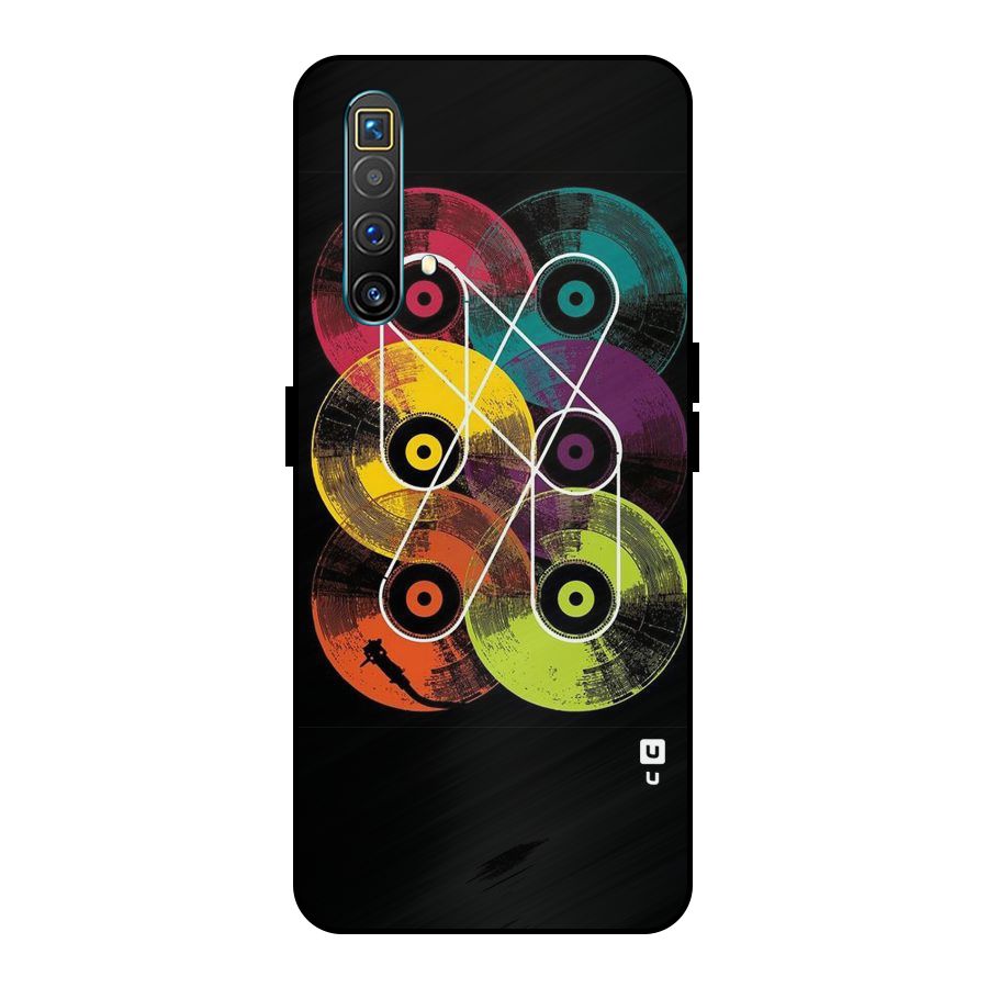 CD Tapes Metal Back Case for Realme X3